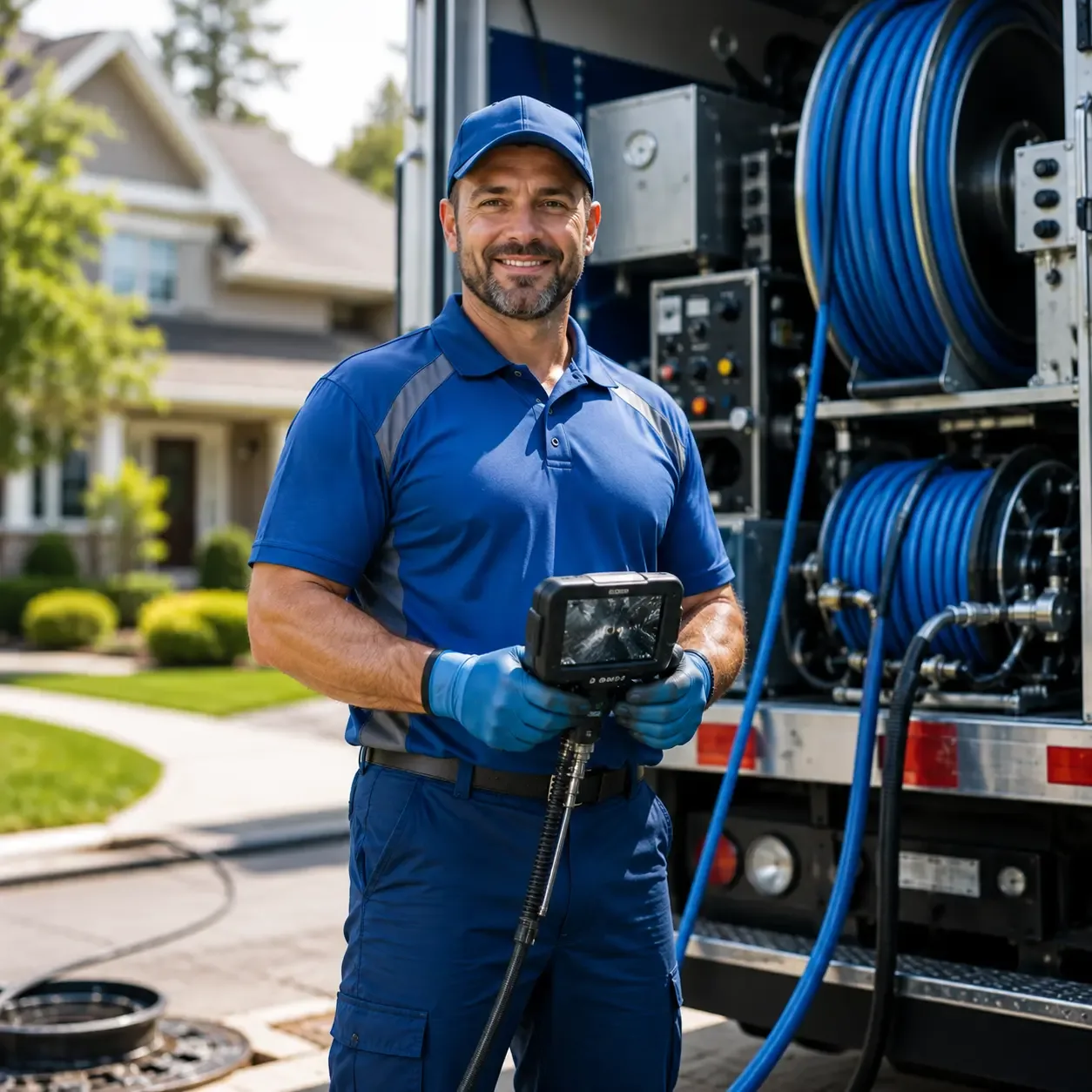 Local outdoor drain cleaning specialists in East Bernard, TX